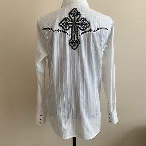 Ariat Black Embellished Western Shirt